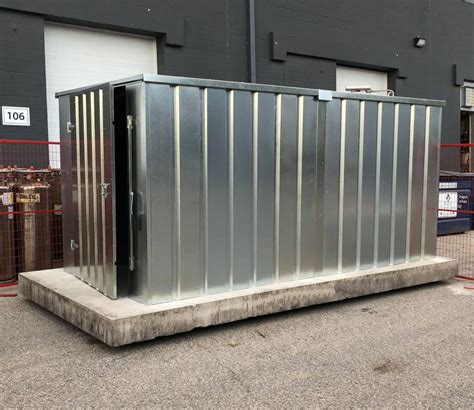 galvanized sheet metal box|large galvanized metal containers.